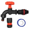 Premium Water Butts Kit – 3/4" bsp black tap with