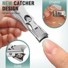Popular Wide Jaw Opening Toenail Clippers with Catcher & 360°Rotary