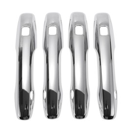 Motoforti Car Door Handle Cover Trim, Side Door Handle Cover, for Volvo XC60 2018, ABS Silver Tone 1 Set