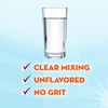 Metamucil Fiber Supplement, Unflavored Clear Mixing Powder, No Grit, No