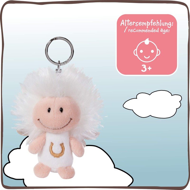 NICI Guardian Angel Keyring 7 cm, Lucky Charm Angel