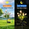 Aolyty Solar Garden Lights Outdoor, Solar Tulip Lights 2 Pack