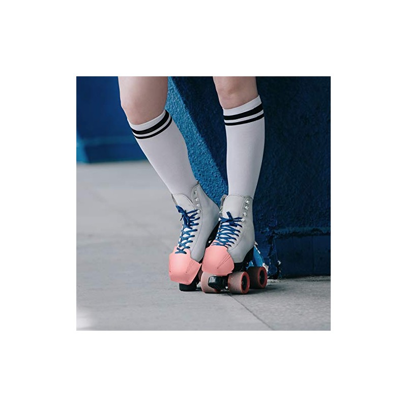 2 Pieces Toe Guards Roller Skate Toe Caps Artificial Leather