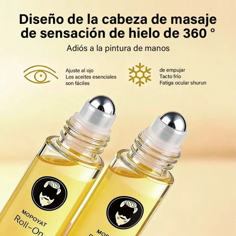 Kit 2 Roll On Anti Ojeras Y Bolsas Mirada Fresca