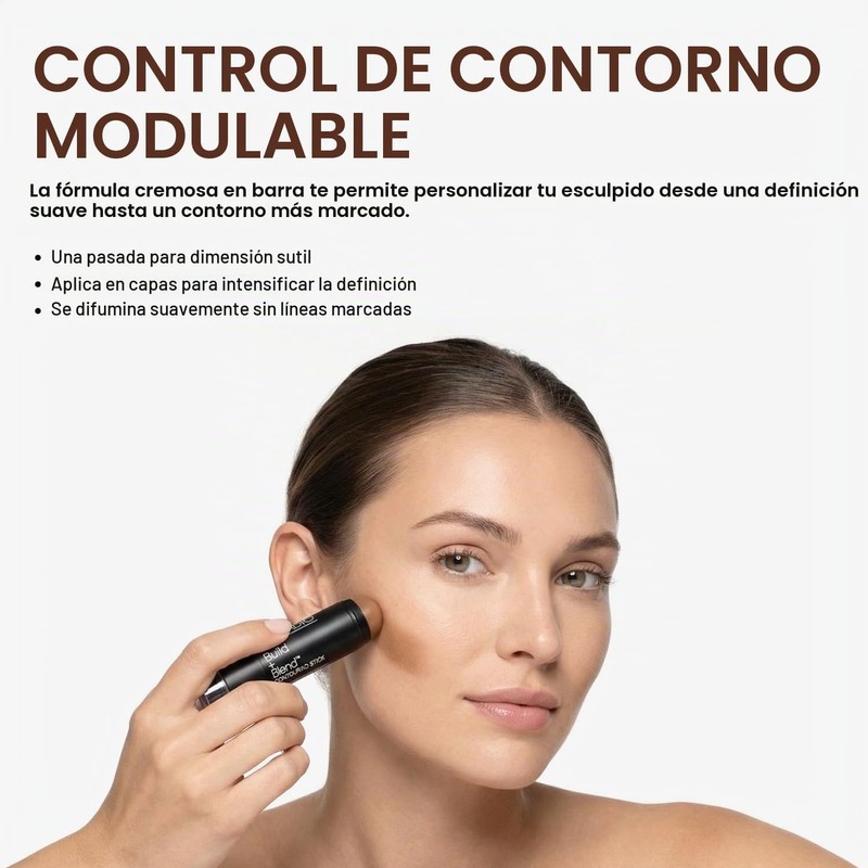 Palladio Build + Blend Barra de Contorno, Acabado Mate, Warm