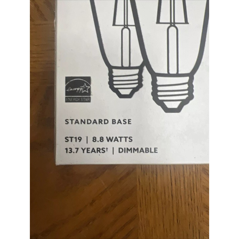 Feit Electric (2-Pk) Feit Electric E26 Vintage Edison LED Light