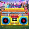 80's 90's Party Decoration 5FT Inflatable Radio Boombox Decorations, Blow