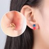 28Pcs Earring Backs for Studs, 14 Pairs Screw on Ear