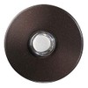 NuTone PB41LBR Wired Lighted Round Stucco Door Chime Push Button,