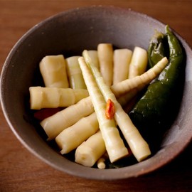 Green Chili Pepper, Hosotake Tamari / Tamari Pickled / Hosotake Chishimazasa Wakatake