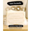 larosanna Australian Goat Milk Soap,Helps Moisturize,Smooth & Cleanse Skin,Triple-milled Bar