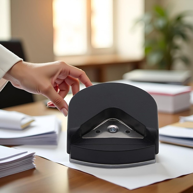 3Pcs Black 4mm Radius Corner Rounder Punch Paper Corner Rounder