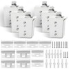 6 Piece Cabinet Hanger Set Wall Cabinet Holder Adjustable Hanging