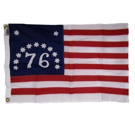 "Flags & Signs" 2x3 Embroidered Sewn Bennington 1776 300D Nylon Flag 2'x3' 2 a-1-4594