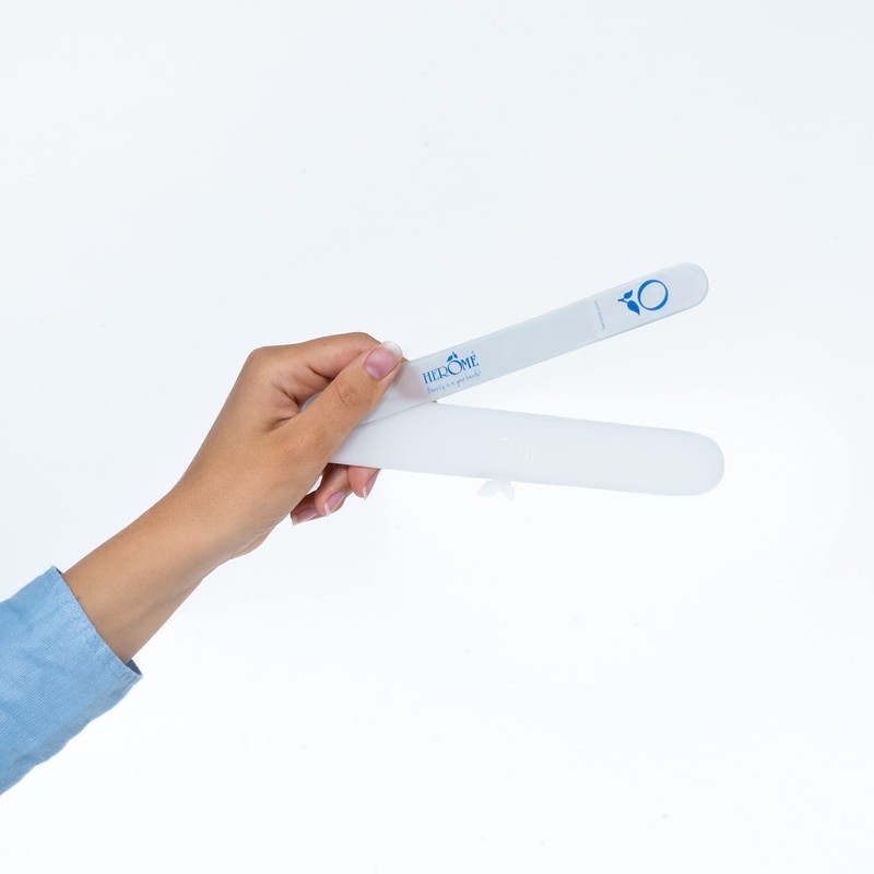 Herome Glass nail file (glass nail file) - prevents splintering