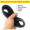 OYSTERBOY 2Pcs Food Grade Durable Silicone Bellows Single Dose Hopper