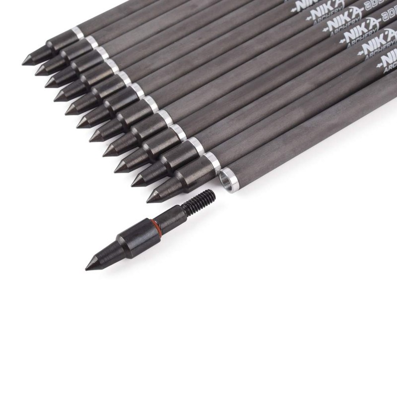 NIKA ARCHERY Pernos para ballesta de 19 cm, con flechas