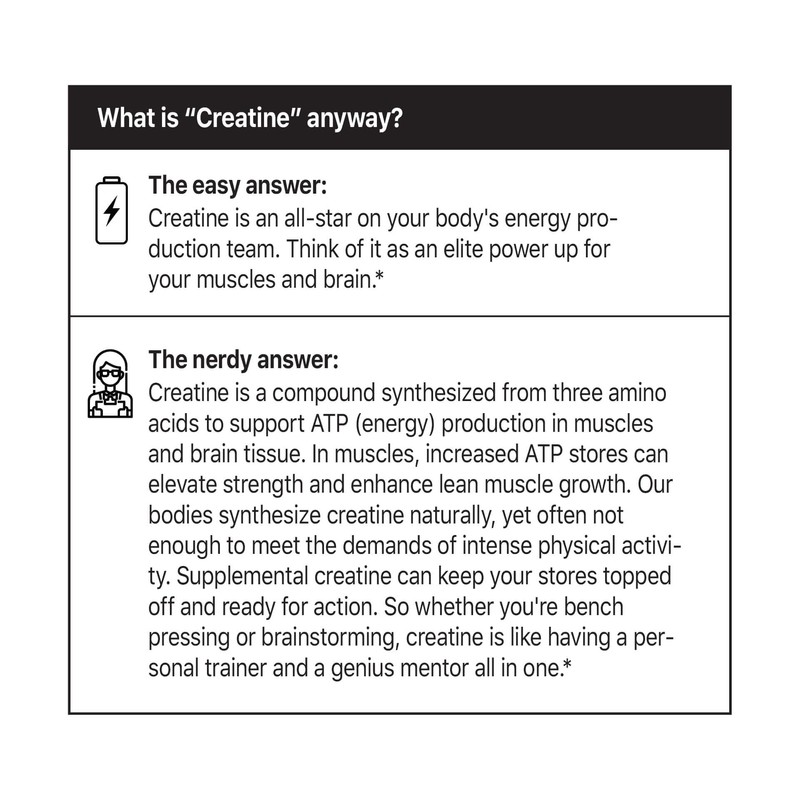 Oath Nutrition Ultra Micronized Creatine Monohydrate Powder, Unflavored, Gluten Free,