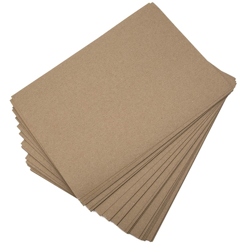 A4 Recycled Brown Kraft Paper 100gsm - 500 Sheets