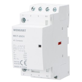 Wengart Household Contactor WCT-25, AC24V 25A 3NO1NC Precise Control, High Efficiency and Energy Saving Improve the Efficiency of the Electrical System