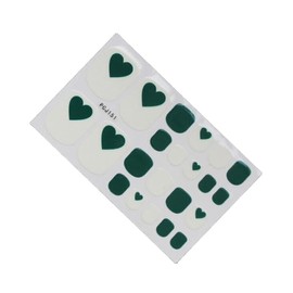 Happy Daisy Emoticons Love Heart Toe Nail Wraps Sticker 22Pcs Pcj151 Nail Wraps Art Stickers Manicure Supplies for Women for Home Nails Full Long Lasting Easy Apply and Remove