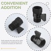 Aomasi Shower Shut off Valve Matte Black, Brass Bathroom Water