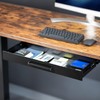 VIVO 22 inch Under Desk Mounted Sliding Pull-out Drawer for
