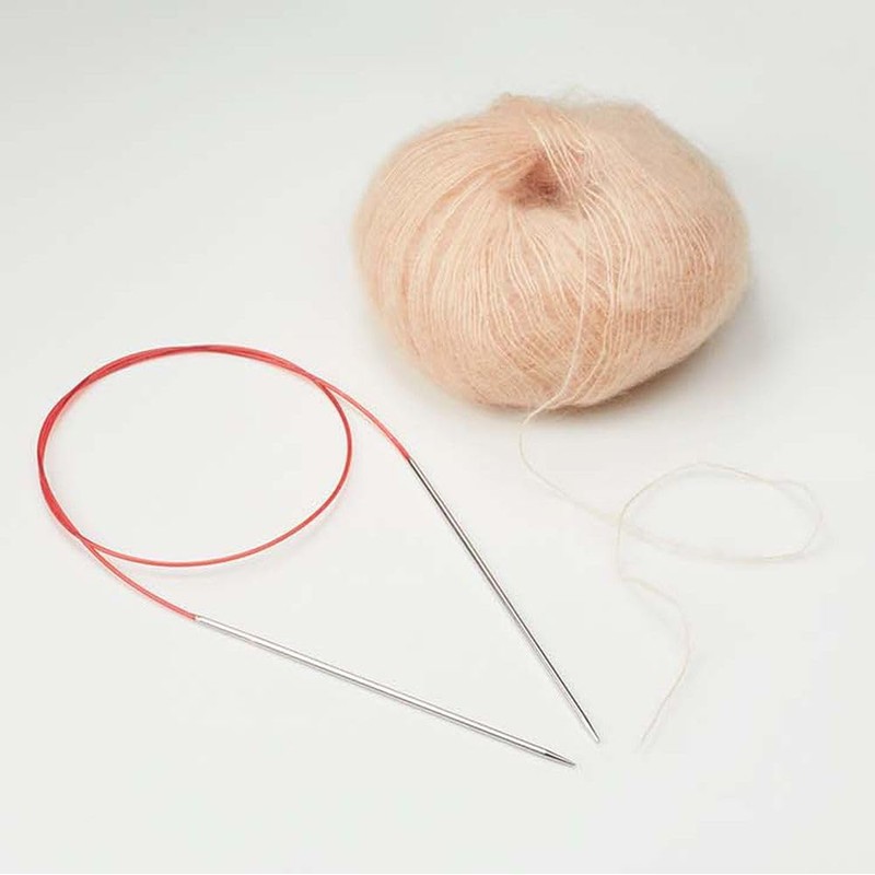 Addi Turbo Lace Circular Knitting Needles, White Bronze, 40 cm,