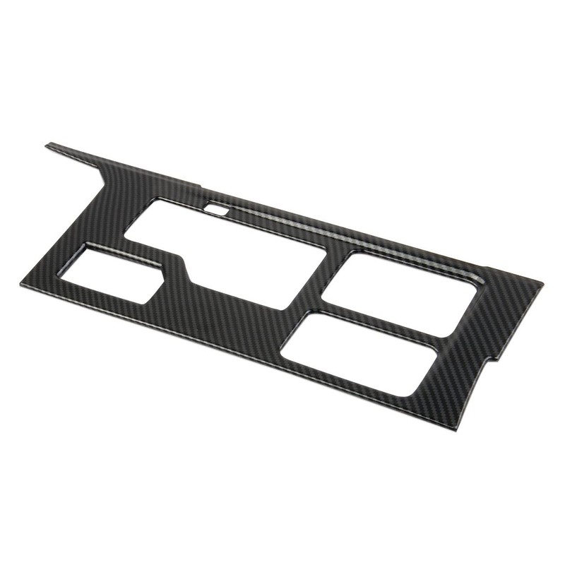 Fewshaw Carbon Fiber Central Control Gear Shift Panel Cover Trim
