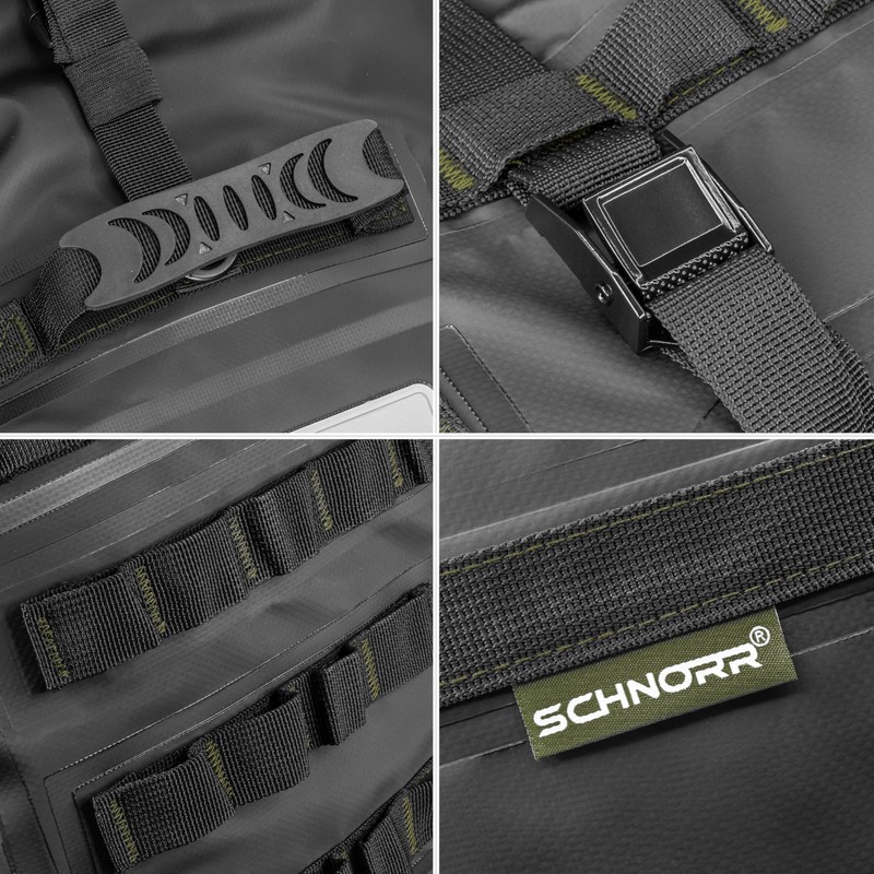 ZIEGER Schnorr TB70 Water Resistant Motorcycle Tail Bag 70L Luggage