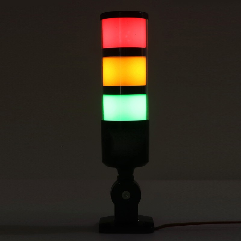Signal Tower Stack Folding Warning Lamp Light Yellow Red Green