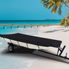 420D Upgraded Jon Boat Cover 12-14ft Heavy Duty Trailerable Jon