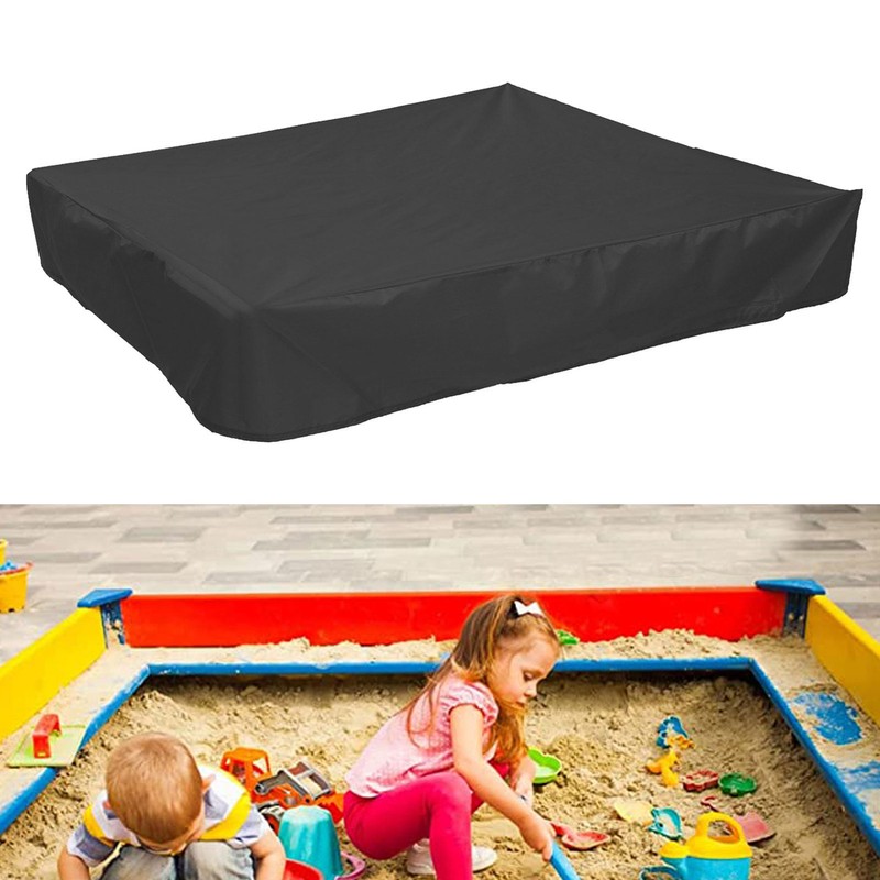 Sandbox Cover with Drawstring Square Dust Proof Anti UV Waterproof