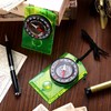 Geiserailie 20 Pcs Acrylic Orienteering Compass Navigation Backpacking Compass Hiking