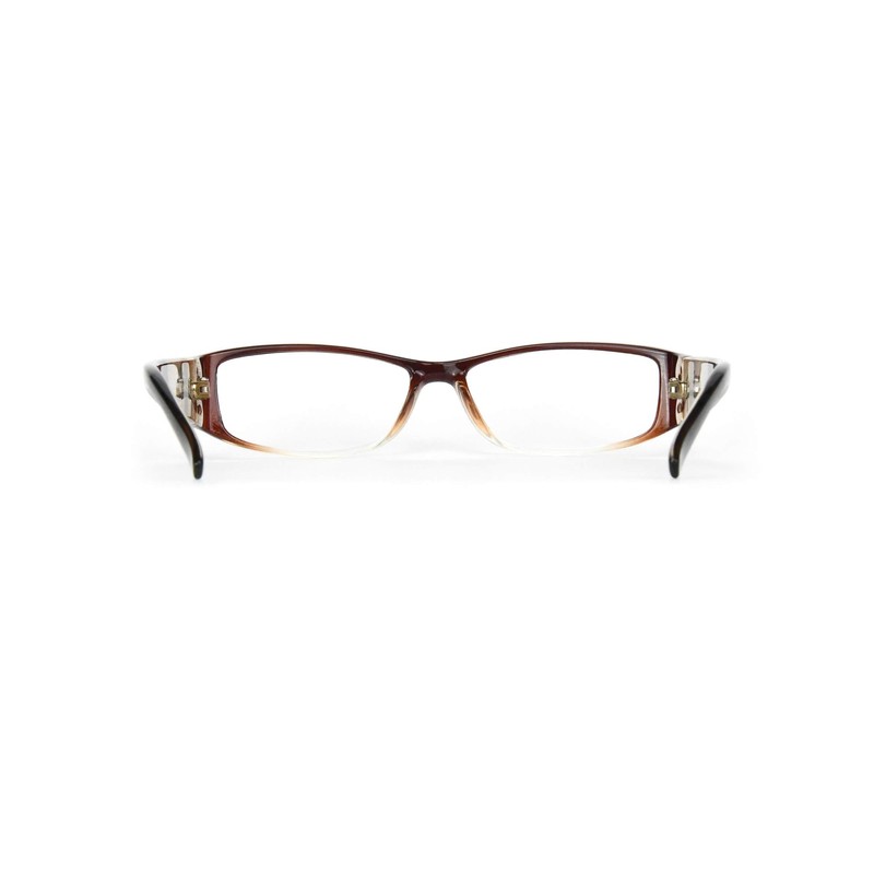 EYEBOGO Kaylee Stylish Reading Glasses for Women (Brown, 4.00)