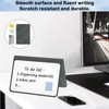 Mini 1Set Small Whiteboard A5 Notepad,16.7 x 24.2 cm Desk