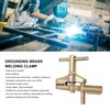 Welding Ground Clamp Brass Iron G Shape Grounding Welding Earth