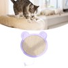 Sisal Cat Scratching Board Cartoon Cute Bear Head Shape Grinding