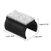 OSALADI 30pcs U-Shaped Chair Leg Floor Protectors Felt Pads Anti-Slip