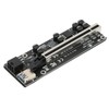 PCIE Riser Stable 8 FP Capacitors Gold Plated USB3.0 Interface