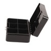 Metal Cash Box 6 Compartments High Safety Money Box with