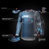 ONE Industries Men's MX Jersey, Uno Black, Medium