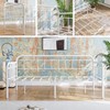 JURMERRY Metal Daybed Frame Twin Size with Steel Slats Platform