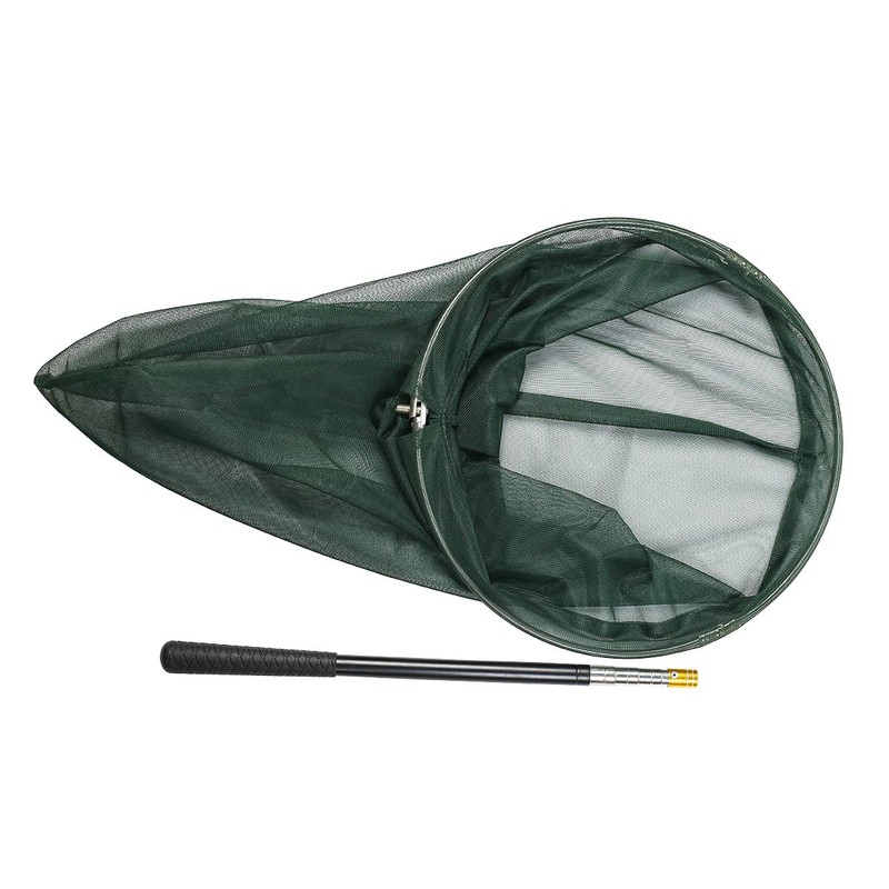 RESTCLOUD Professional Insect and Butterfly Net with 14" Ring, 26"