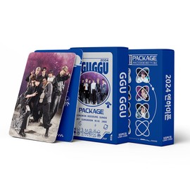efoot ENHYPEN Photocards 2024 New Album Lomo Cards,ENHYPEN Cards for Gift and Fans Collection (Blue-55PCS)