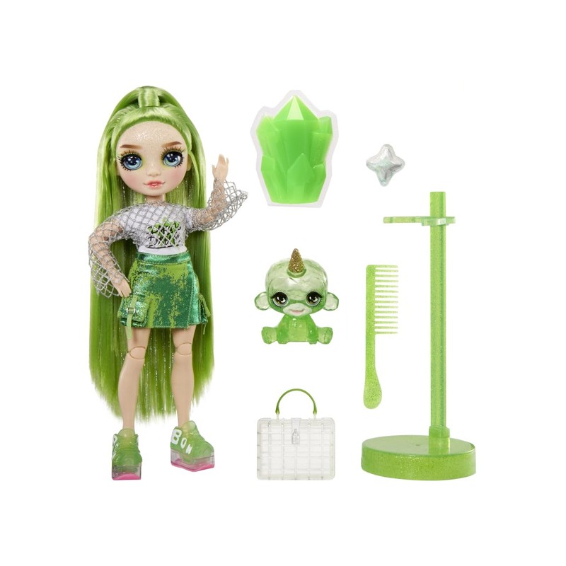 Classic Rainbow Fashion Doll, Jade (Green)