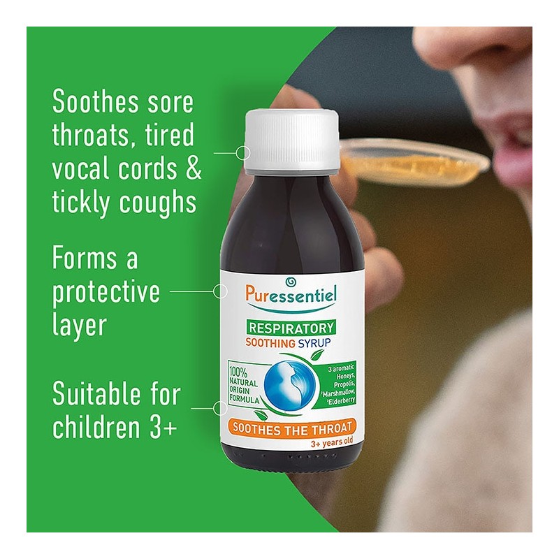 Puressentiel Respiratory Soothing Syrup 125 ml