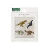 Midori 43425006 Mini Magnets, Set of 4, Dinosaur Pattern