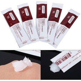 20 Crema Ungüentos Tatuaje Vitamina A y D Gel Reparador Cicatrices Antiinflamatorio Promueve la Curación de la Piel para Microblading/permanente Labio