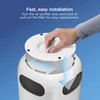 Clorox Tabletop Air Purifier True HEPA Replacement Filter, 200 Sq.